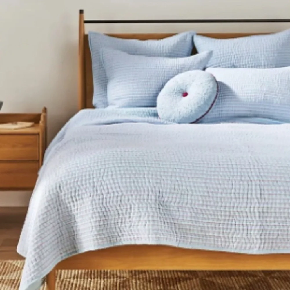 Anthropologie Quilt Coverlet Cotton Twin New With Tag